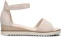 Gabor Comfort Sandalen met Brede Band Beige Dames - Thumbnail 2