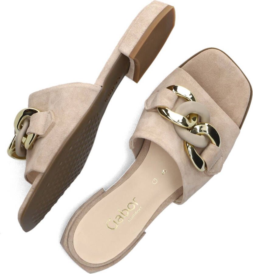 GABOR Beige Slippers 801.3