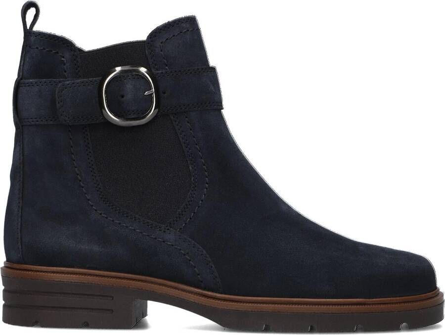 Gabor 653.1 Enkellaarsjes Enkelboots met rits Dames Blauw - Foto 2