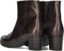 Gabor 071 Enkellaarsjes Enkelboots met rits Dames Bruin - Thumbnail 4