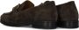 Gabor Bruine Loafers met Gouden Horsebit Detail Brown Dames - Thumbnail 4