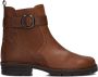 Gabor 653.1 Enkellaarsjes Enkelboots met rits Dames Camel - Thumbnail 3