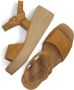 Gabor Cognac Suède Sandalen Stijlvol Model Brown Dames - Thumbnail 7