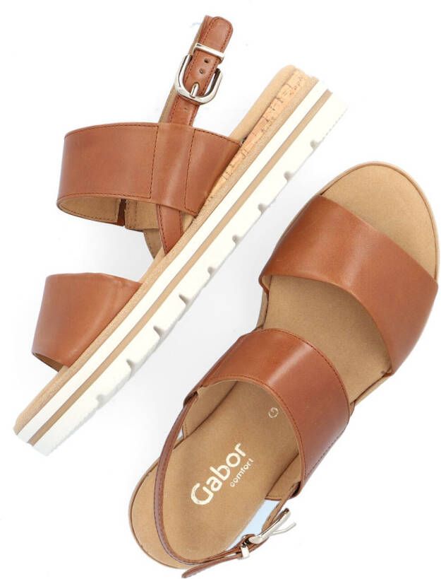 GABOR Cognac Sandalen 774.1