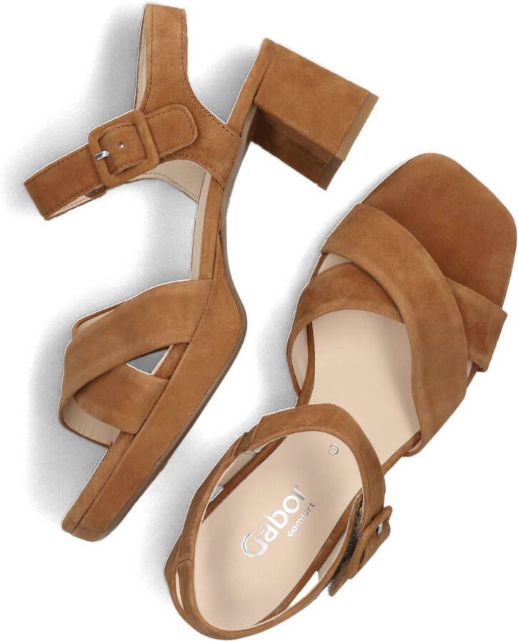 GABOR Cognac Sandalen 953