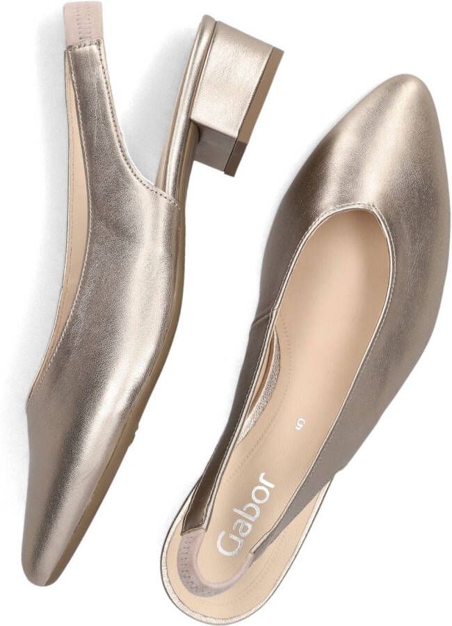 GABOR Gouden Slingbacks 520.3