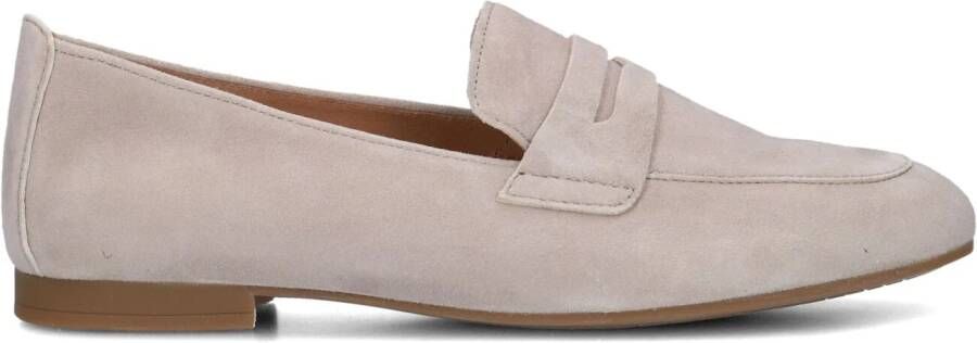 GABOR Loafers Dames 213 Maat: 39 Materiaal: Suède Kleur: Grijs