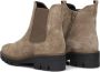 GABOR Chelsea Boots Dames 051 Maat: 40 5 Materiaal: Suède Kleur: Taupe - Thumbnail 4