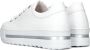 GABOR Lage Sneakers Dames 496 Maat: 44 Materiaal: Leer Kleur: Wit - Thumbnail 3