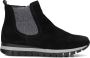 Gabor Chelsea Boot 451 Zwart Suède Black Dames - Thumbnail 3