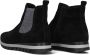 Gabor Chelsea Boot 451 Zwart Suède Black Dames - Thumbnail 4