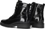 Gabor Zwarte Veterboots met Dikke Zool Black Dames - Thumbnail 8