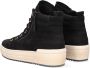 Gabor Zwarte hoge sneakers met dubbele rits en plateauzool Black Dames - Thumbnail 3