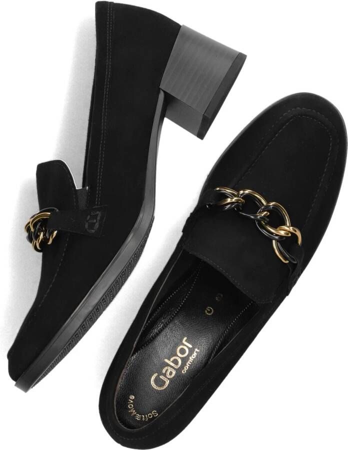 GABOR Zwarte Loafers 131