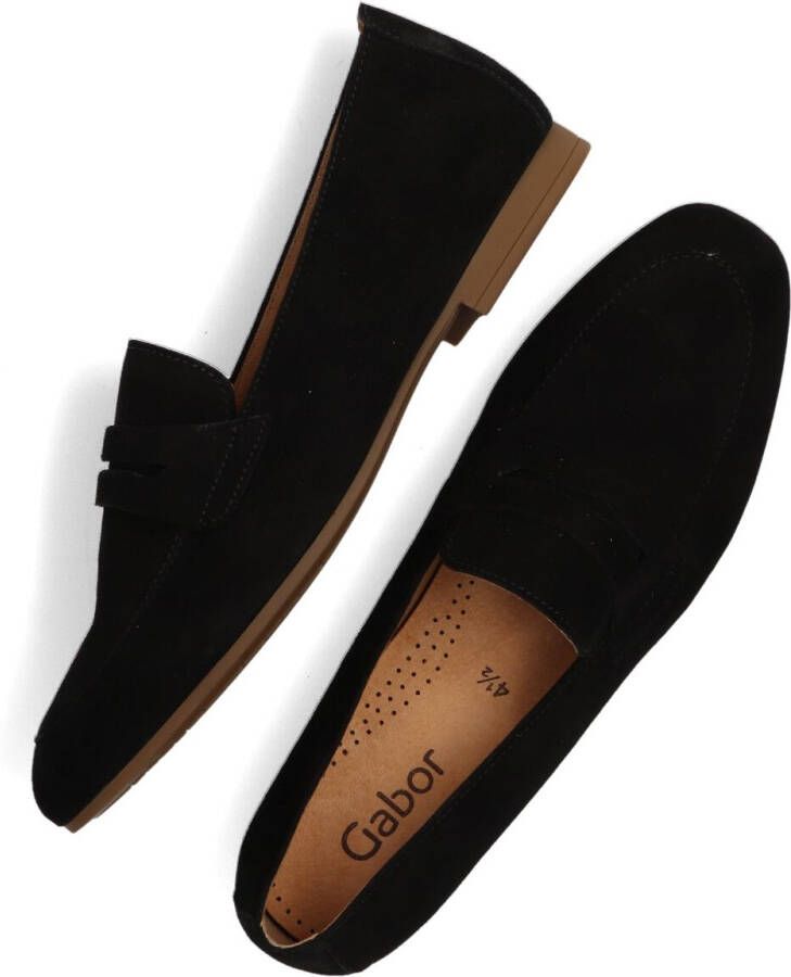 GABOR Zwarte Loafers 213