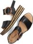 Gabor Zwarte Sandalen 550.2 Dames Black Dames - Thumbnail 10