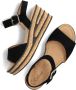 Gabor Comfortabele Trendy Sandalen 651 Black Dames - Thumbnail 5