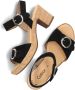 Gabor Verhoog je stijl met zwarte suède hoge hak sandalen Black Dames - Thumbnail 6