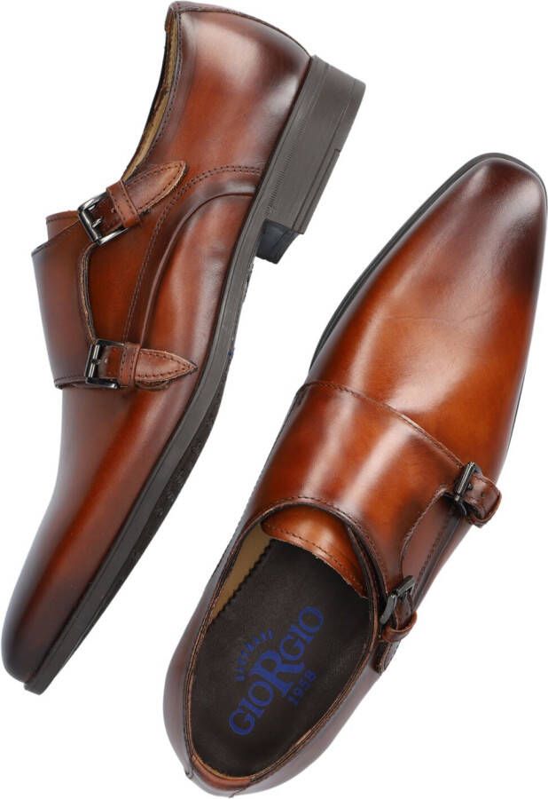 GIORGIO Cognac Nette Schoenen 38203