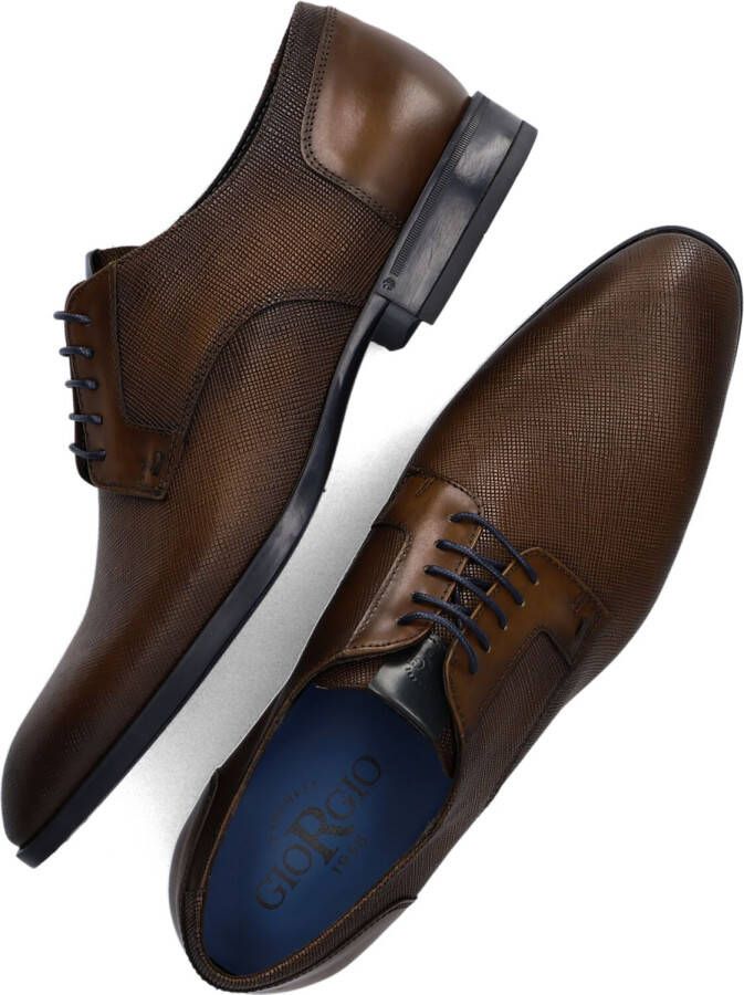 GIORGIO Cognac Nette Schoenen 40325