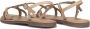 Gioseppo Witte Romeinse Leren Sandalen Beige Dames - Thumbnail 6