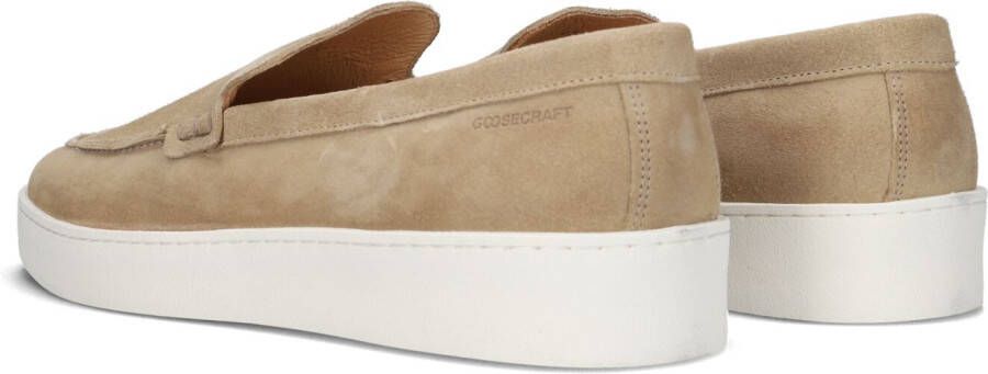 Goosecraft Beige Suede Loafer Bean Stijlvol Beige Heren - Foto 3