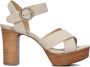 Goosecraft Stijlvolle Sandalen Malou 3 Beige Dames - Thumbnail 2