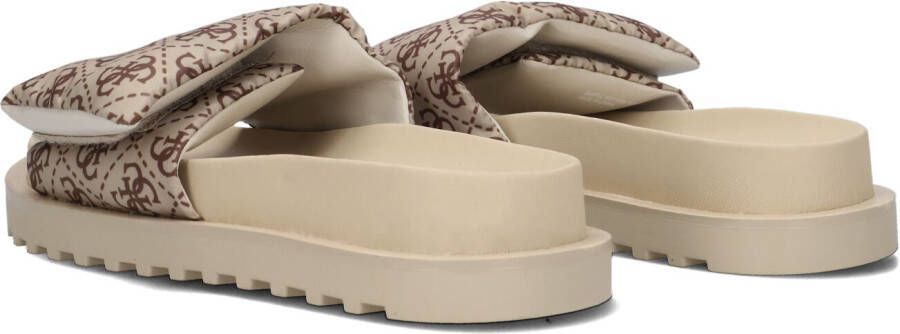 GUESS Beige Slippers Fabetzy