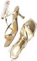 Guess Gouden Leren Sandalen Rimilla Yellow Dames - Thumbnail 8