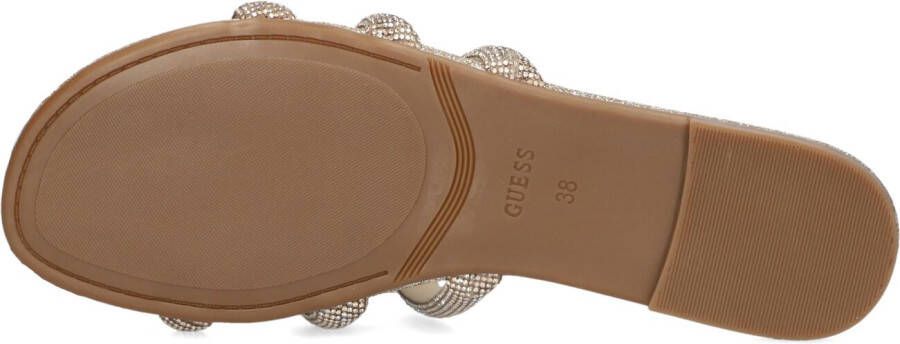 GUESS Gouden Slippers Tadem