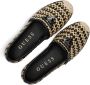 Guess Zwarte Espadrilles voor Stijlvolle Vrouwen Beige Dames - Thumbnail 7