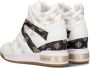 Guess Hoge wedge sneakers Lisa model White Dames - Thumbnail 4