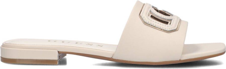 GUESS Witte Slippers Tarisha