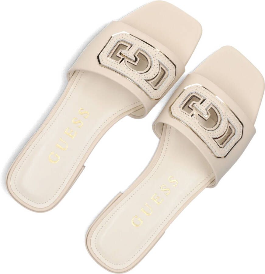 GUESS Witte Slippers Tarisha