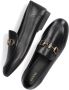 Guess Zwarte leren loafers Martya Black Dames - Thumbnail 5