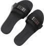 Guess Elyze Zwarte Slippers voor Dames Black Dames - Thumbnail 6