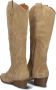 Haboob P6323ahab Cowboylaarzen Western Laarzen Dames Beige - Thumbnail 5