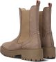 Haboob Bruin Tinten P7340 Chelsea boots Enkellaarsjes Dames Taupe - Thumbnail 3