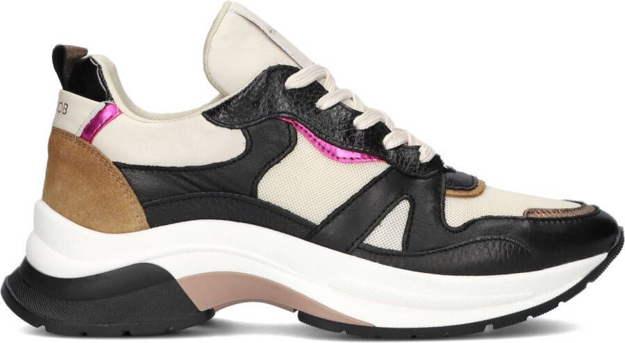 Haboob Zwarte Lage Sneakers P7386