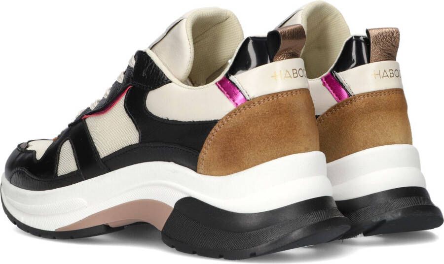 Haboob Zwarte Lage Sneakers P7386