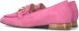 HASSIA Loafers Dames Napoli Ketting Maat: 38 5 Materiaal: Suède Kleur: Roze - Thumbnail 5