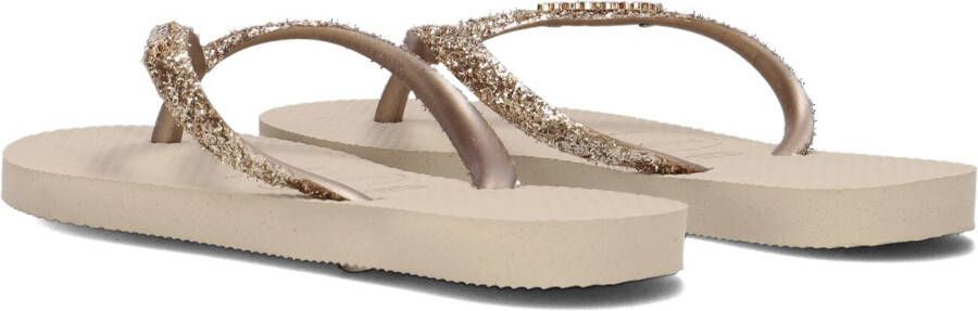 HAVAIANAS Beige Slippers Kids Slim Glitter Ii