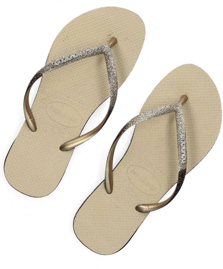 HAVAIANAS Beige Teenslippers Slim Sparkle Ii