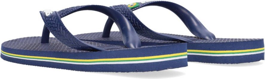 HAVAIANAS Blauwe Slippers Brasil Logo Kids