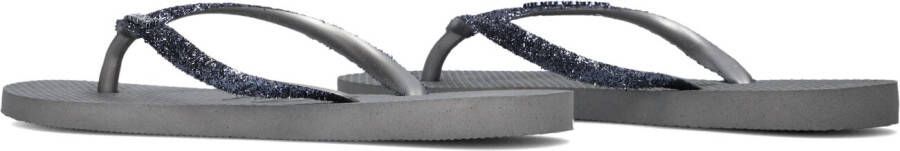 HAVAIANAS Grijze Slippers Kids Slim Glitter Ii