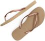 Havaianas Slim | Sand Grey Light Golde Beige Rubber Teenslippers Dames - Thumbnail 13