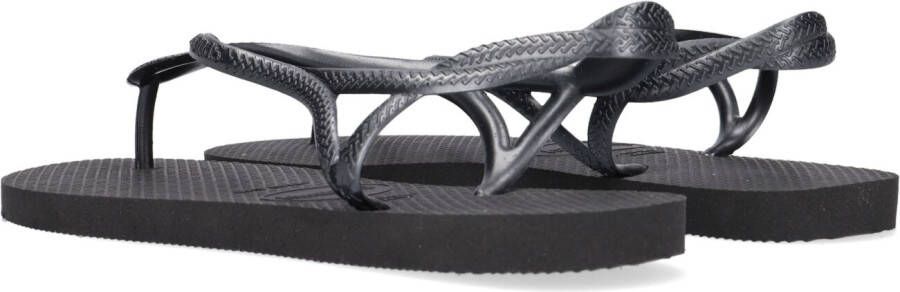 HAVAIANAS Zwarte Teenslippers Luna