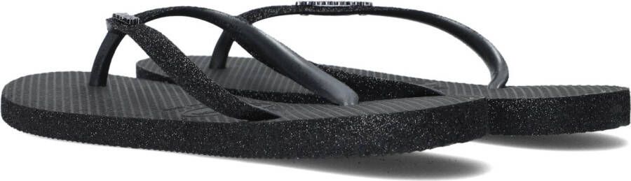 HAVAIANAS Zwarte Teenslippers Slim Sparkle Ii