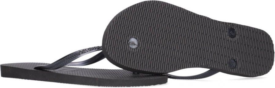 HAVAIANAS Zwarte Teenslippers Slim Woman