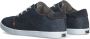 Hub Boss Casual schoen veter Heren Navy White Canvas - Thumbnail 7